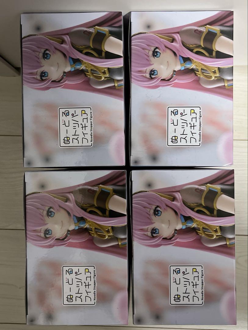 未開封 巡音ルカ ぬーどるストッパー フィギュア まとめ売り 4点セット