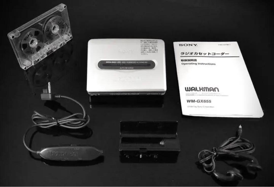 SONY - カセットウォークマン Sony WM-GX655 「整備済み、完動美