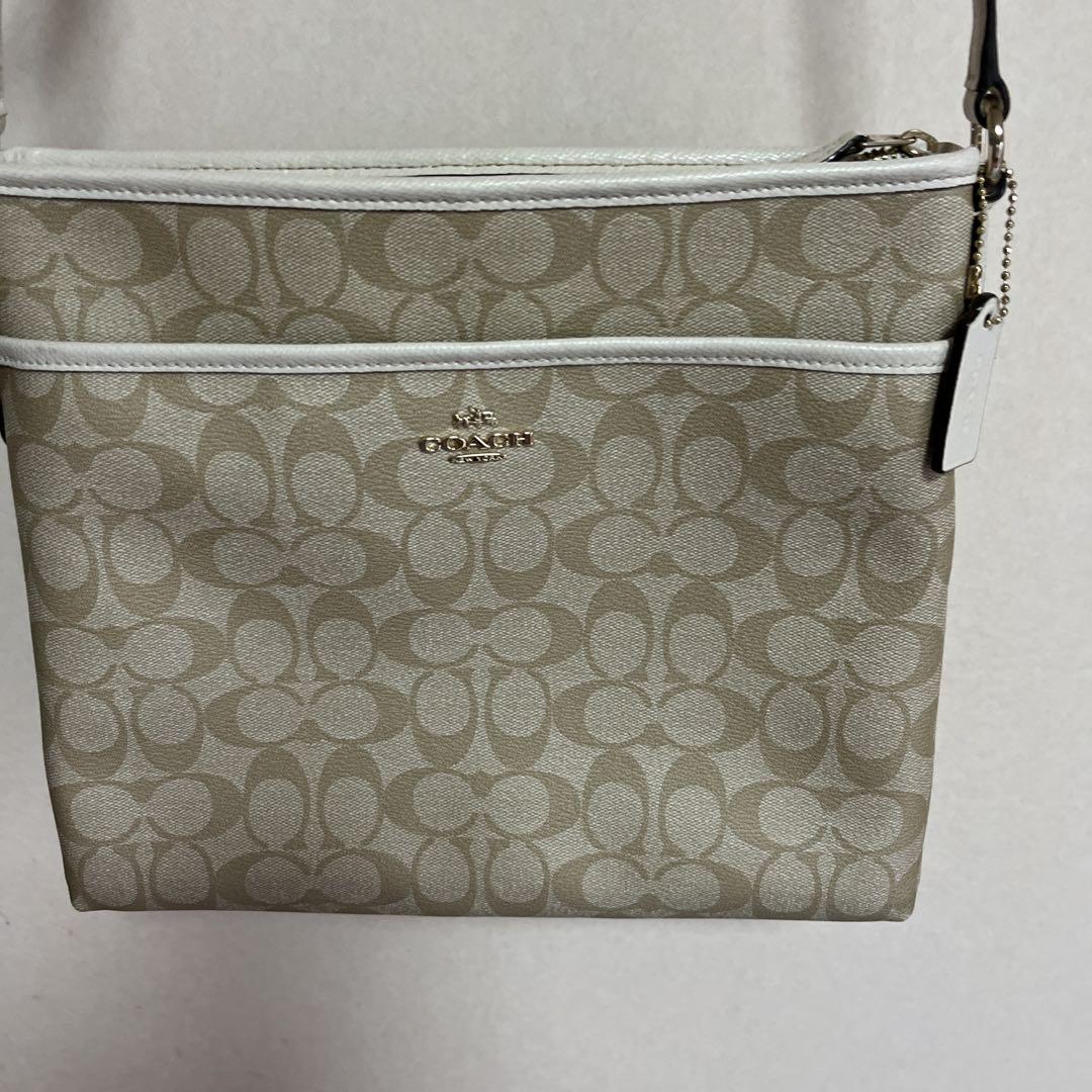 COACH ショルダーバッグ ベージュ