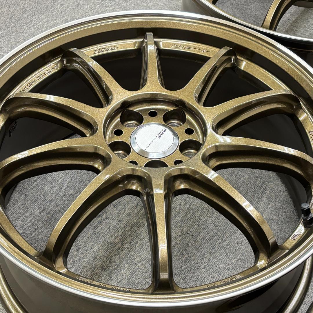 新品タイヤ付♪ WORK エモーション ZR10 86 BRZ プリウス - メルカリ