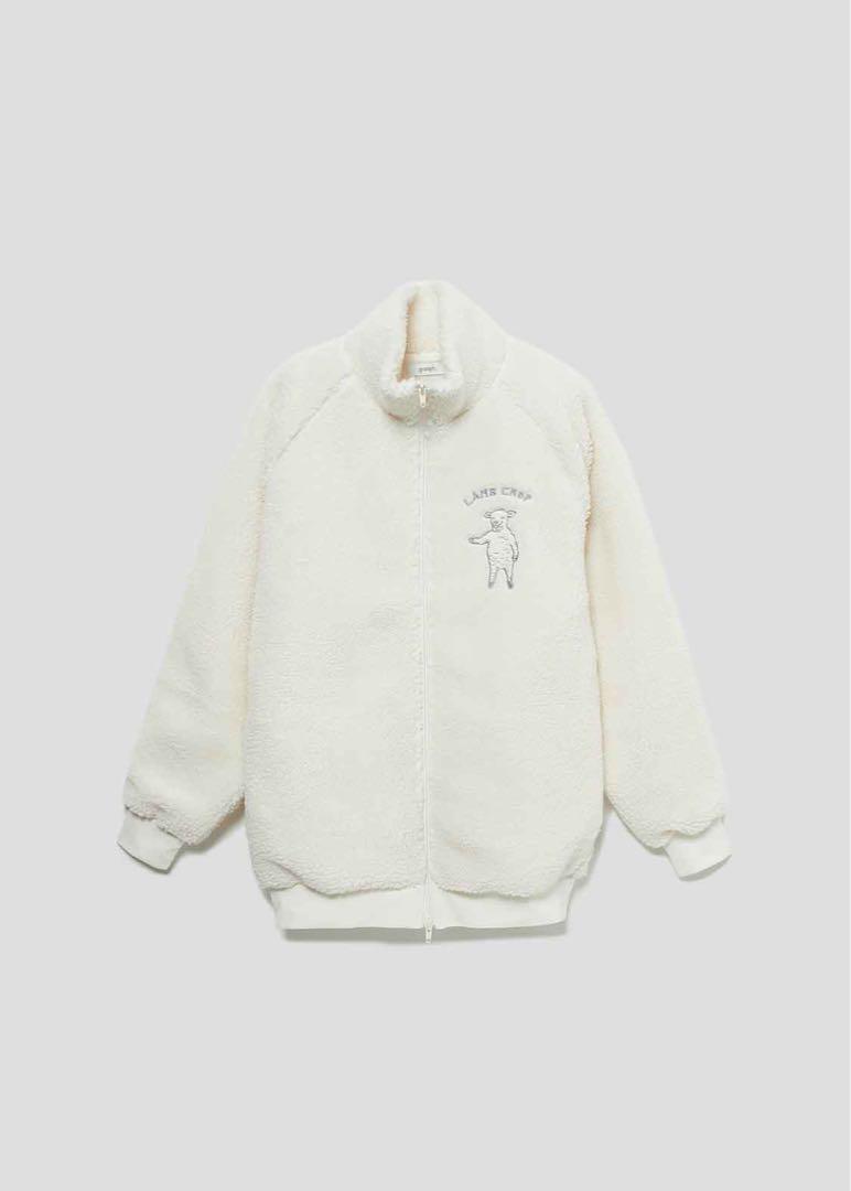 【最終値下】graniph ラムチョップ ボアブルゾン ユニセックス Mサイズ