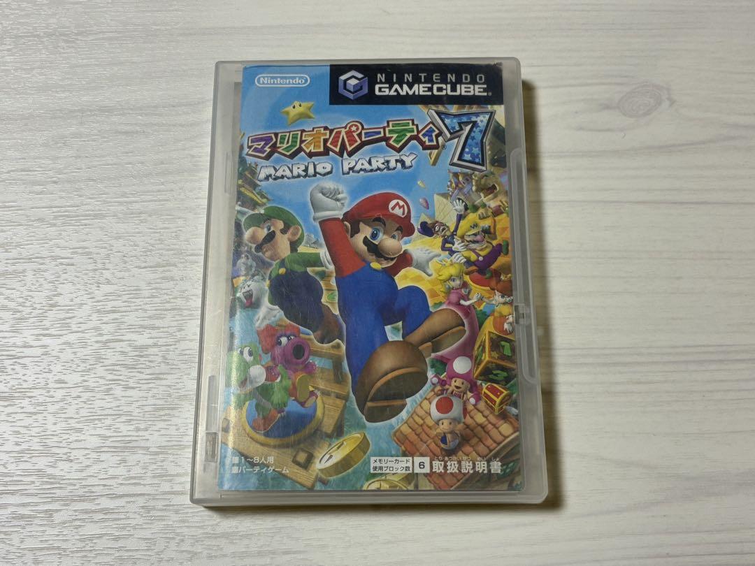 ゲームキューブソフト　マリオパーティー　ナルト等々　8本 ゲームキューブソフト マリオパーティー ナルト等々 8本 テレビ