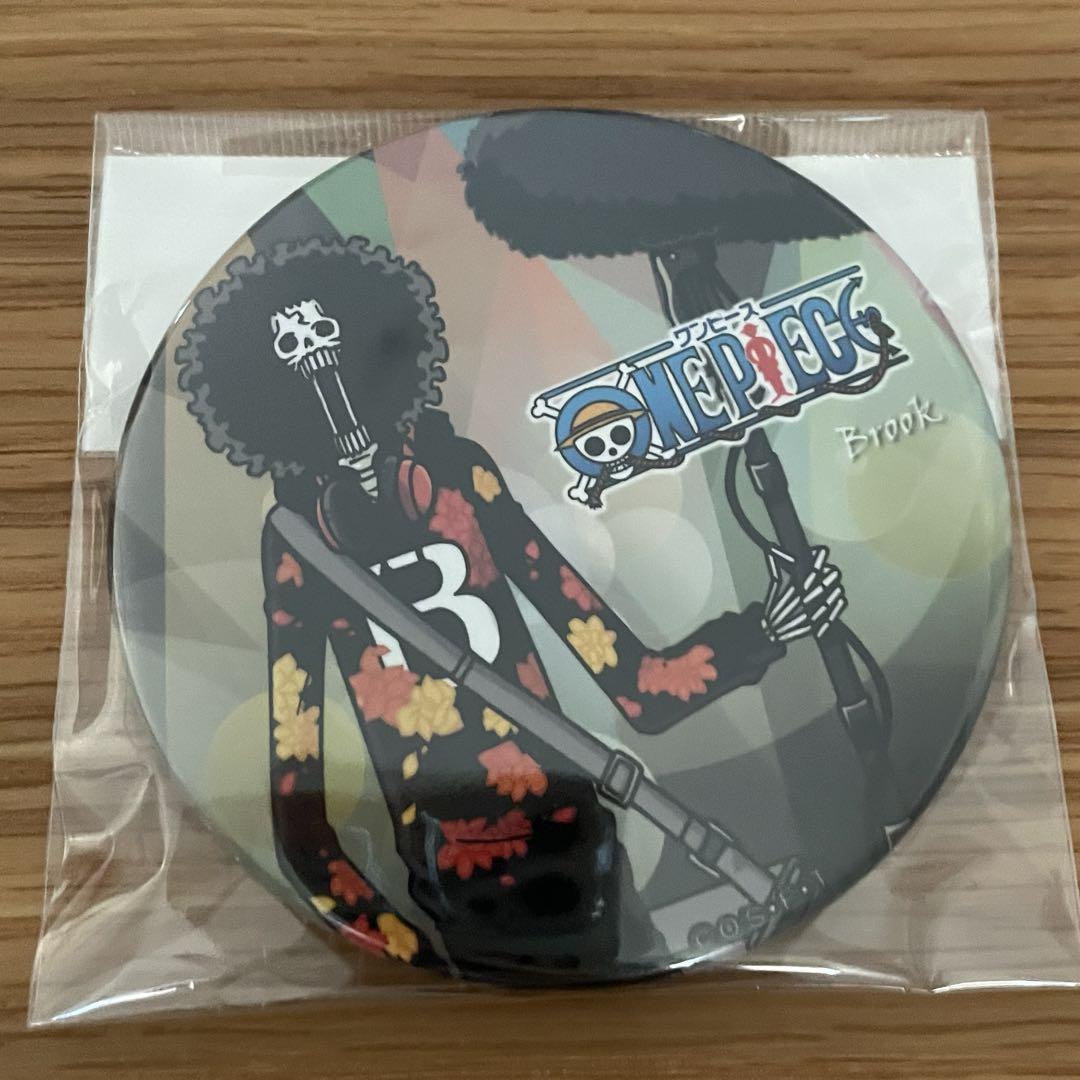 ONEPIECE フジテレビ限定缶バッジブルック ワンピース フジテレビ限定 缶バッジ テレビ局クルー ブルック
