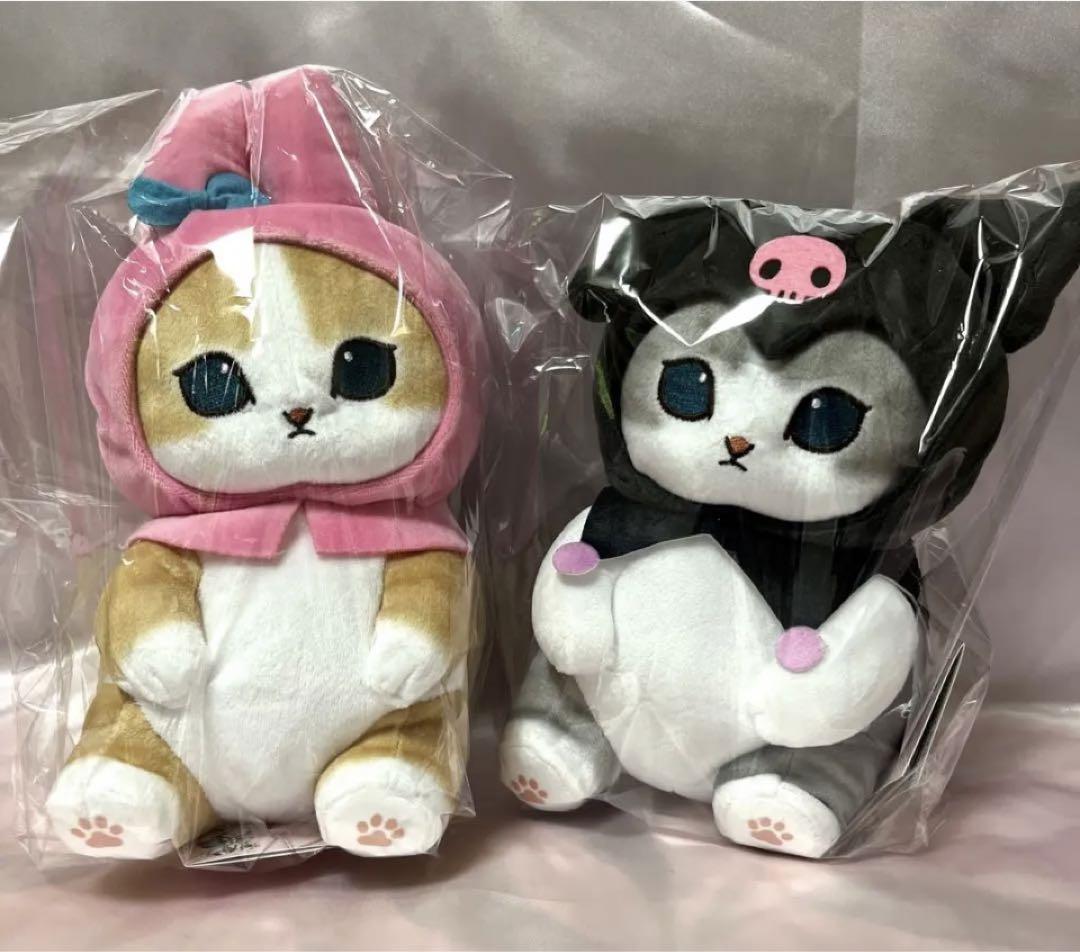 mofusand×サンリオキャラクターズ BIGぬいぐるみ　4点セット