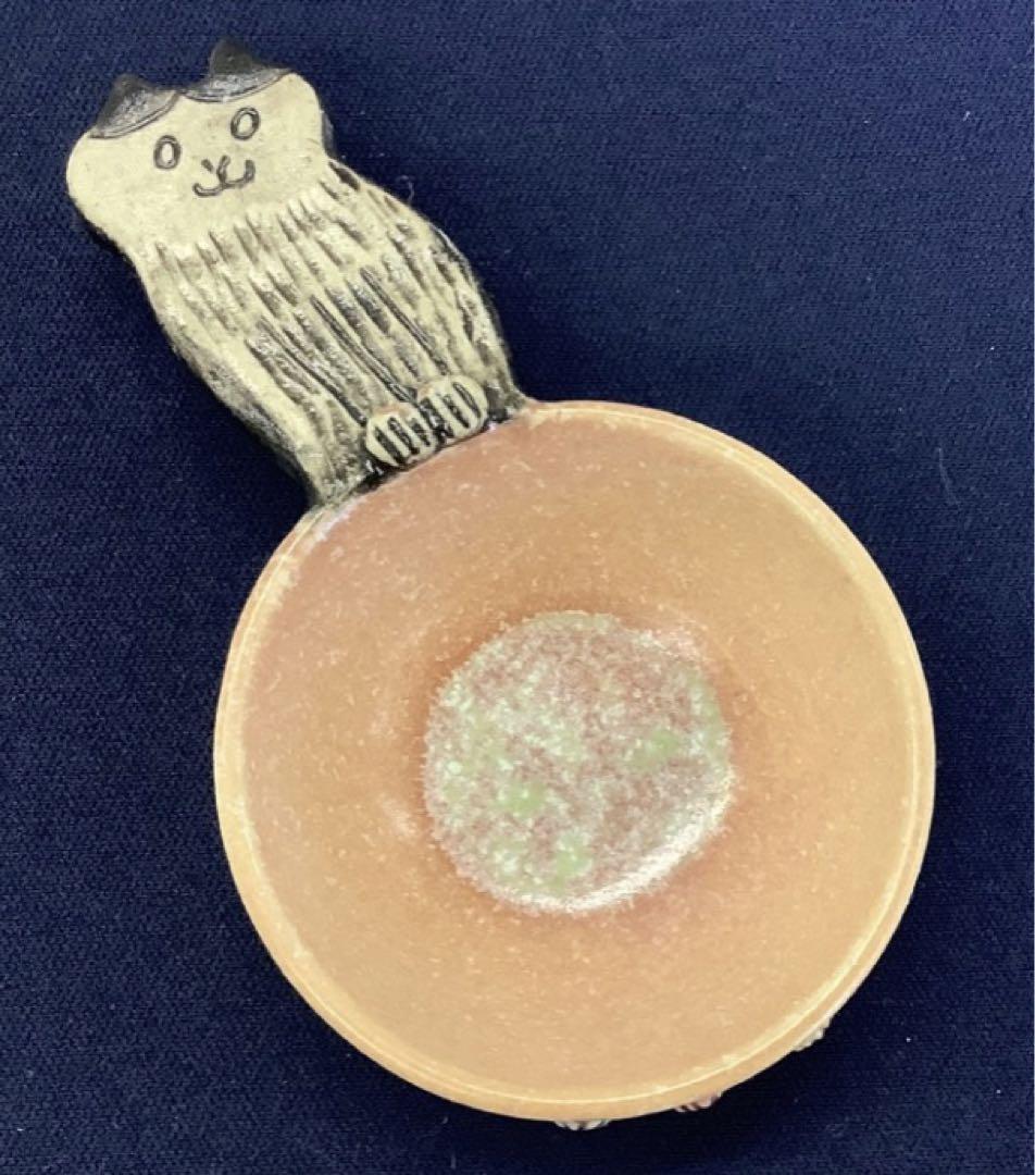 種田ゆか コーヒーメジャースプーン 陶器 ねこ ネコ 猫