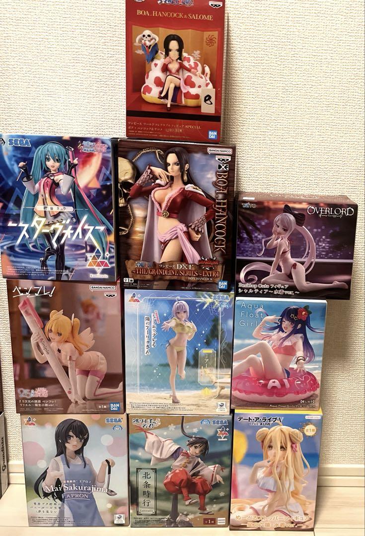美少女系　プライズフィギュア　人気アニメ　10体セット　まとめ売り