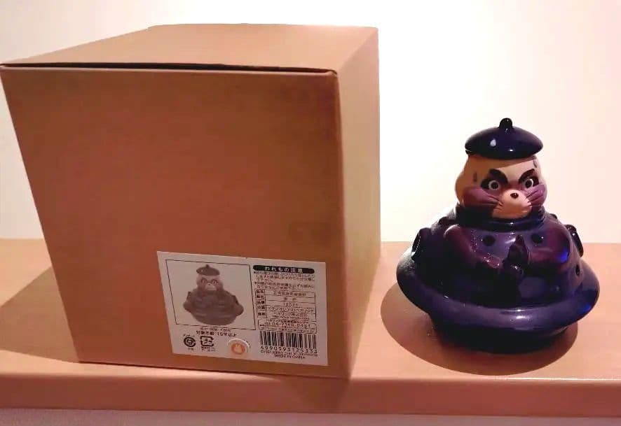 小吉変身茶釜香炉 平成狸合戦ぽんぽこ ジブリ 小吉変身茶釜香炉 平成狸合戦ぽんぽこ ジブリ