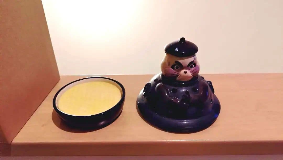 小吉変身茶釜香炉 平成狸合戦ぽんぽこ ジブリ 小吉変身茶釜香炉 平成狸合戦ぽんぽこ ジブリ