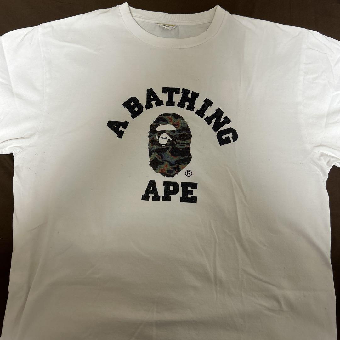 【正規品】最終価格A BATHING APE T-Shirt カモ柄 2xl