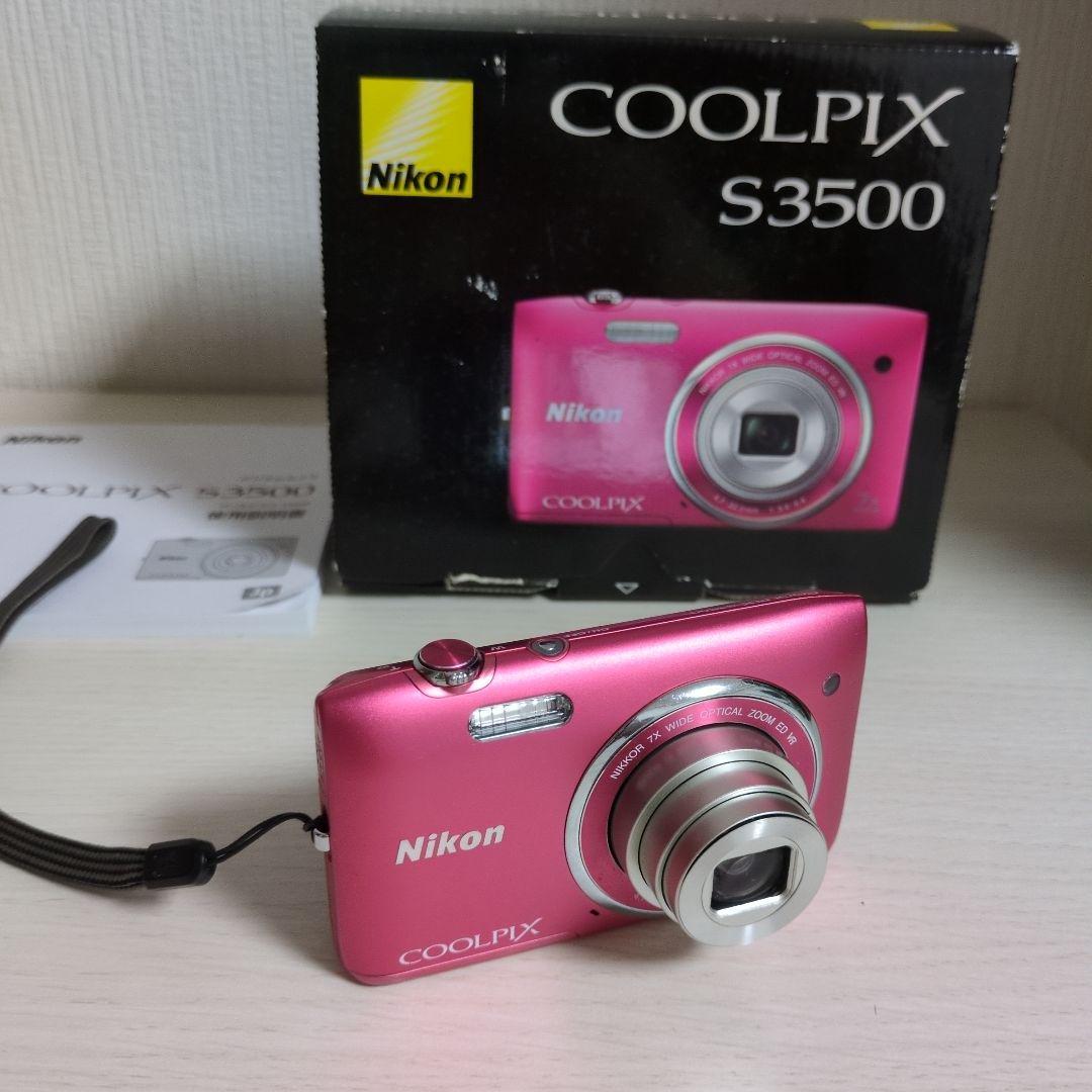 Nikon COOLPIX S3500 ピンク