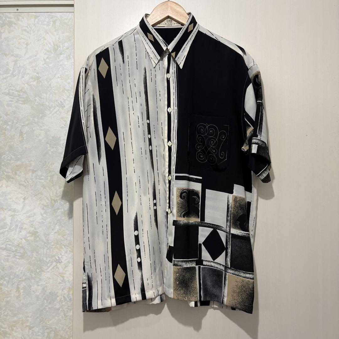 Balenciaga Sports 半袖シャツ 総柄
