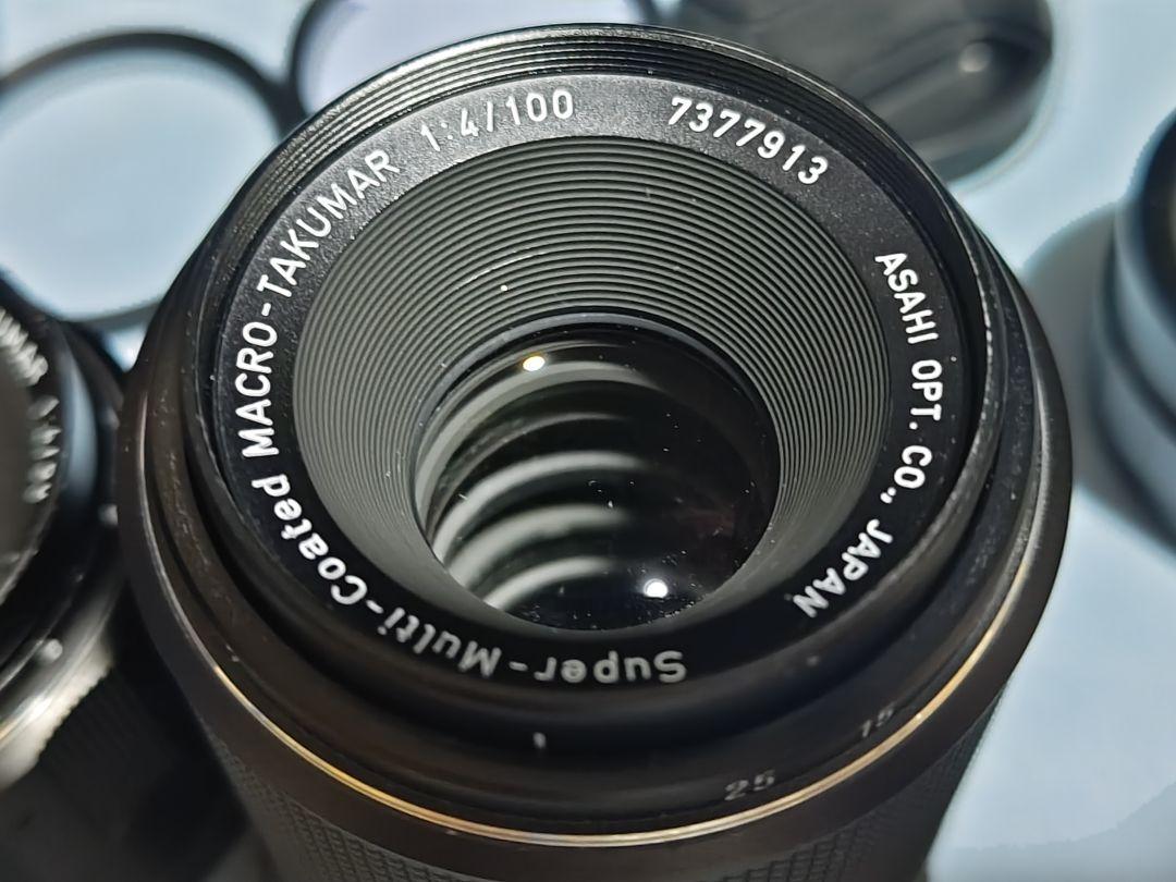 PENTAX タクマー50mm F4/100 F4mm Macroセット M42