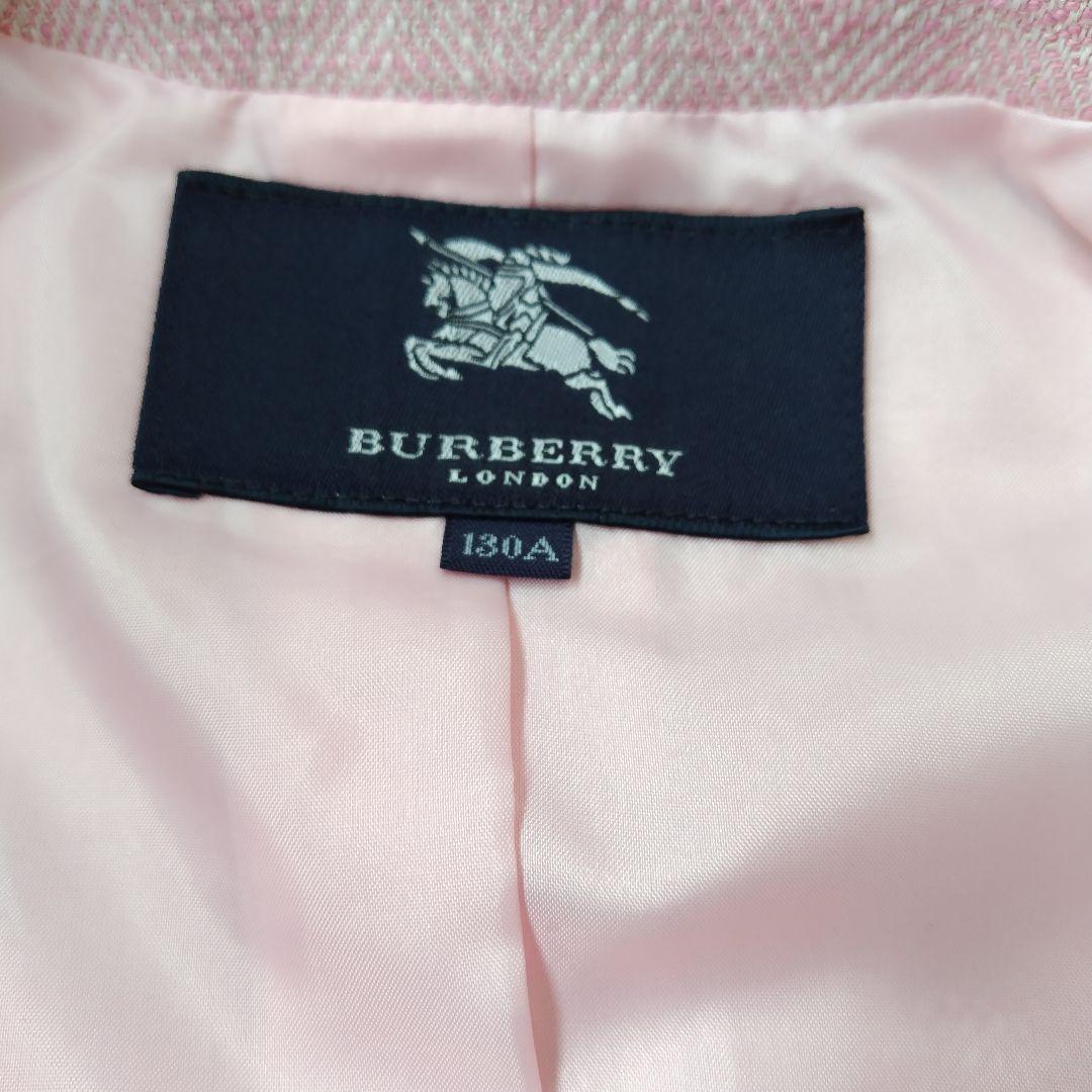 フォーマルドレス　BURBERRY　130 卒業式入学式　発表会　結婚式