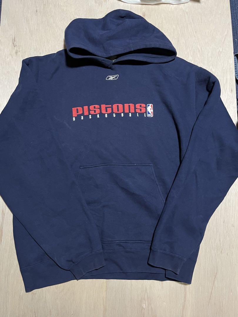 00s Reebok NBA ピストンズ　PISTONS パーカー　フーディ