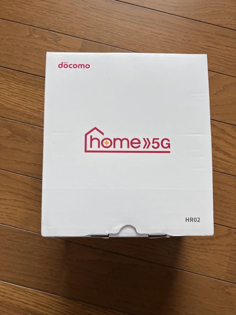 新品・未使用】docomo home5G HR02ダークグレー NTTドコモ