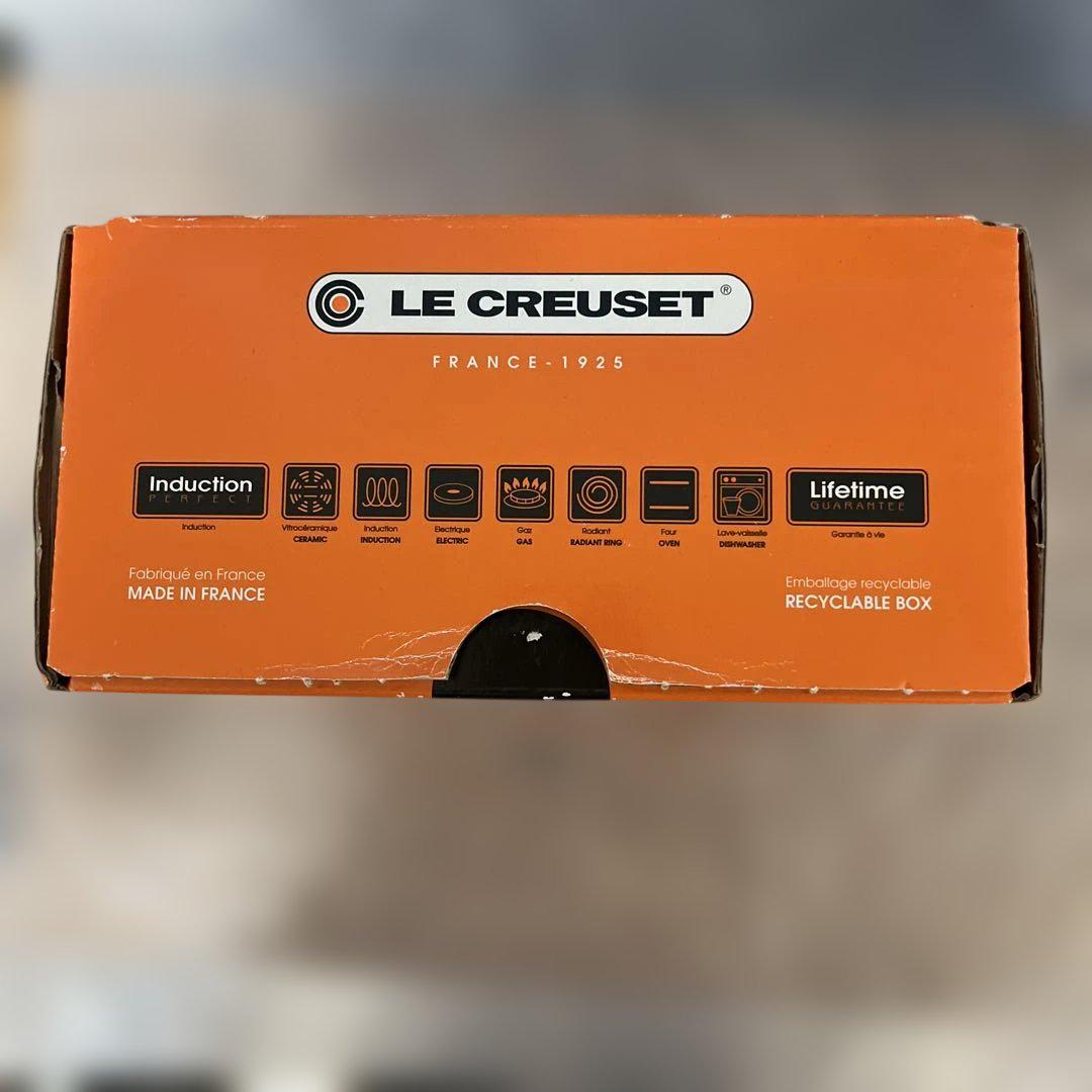 ル・クルーゼ　両手鍋　ブルー　14㎝　LE CREUSET