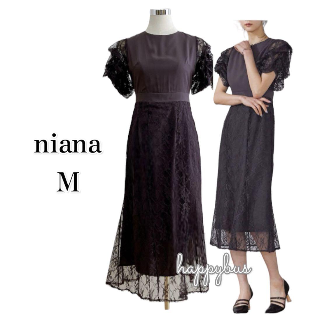 新品☆nianaニアナ　ダークパープル　マーメイド　sE603042200M② 新品☆nianaニアナ ダークパープル マーメイド sE603042200M①
