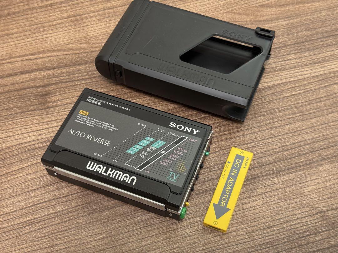 整備済 SONY WALKMAN カセットウォークマン WM-F501 稀少