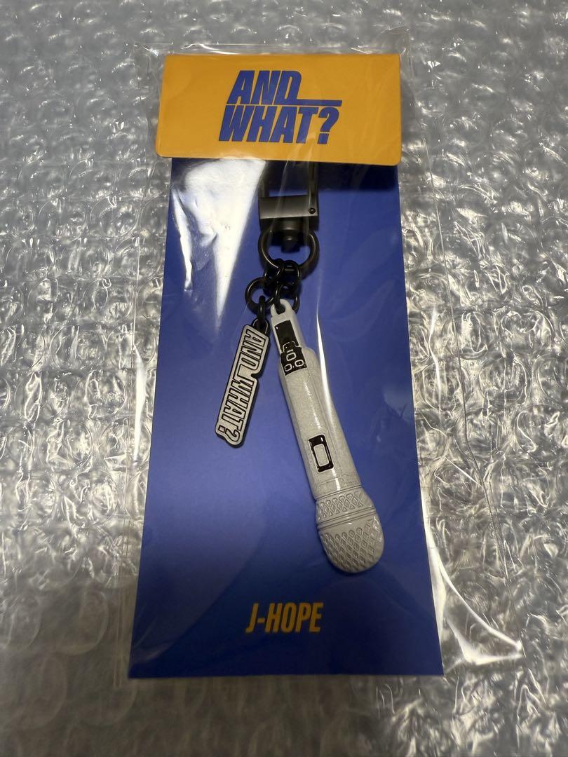 BTS jhope AND WHAT？ 展示会 マイクキーリング 新品 - メルカリ