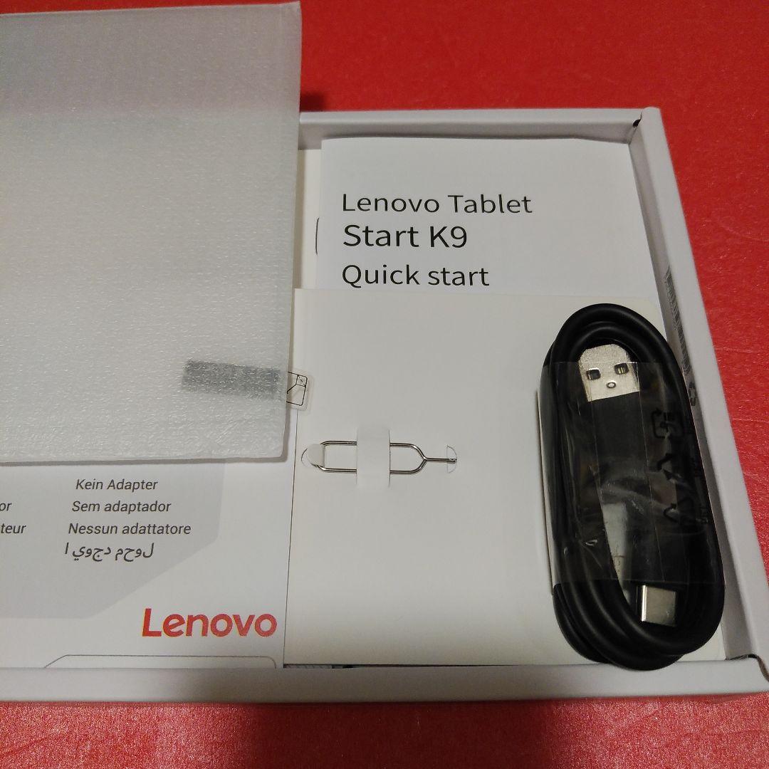 開封後動作確認等をしただけの　LENOVO TAB K9　Wi-Fiモデル