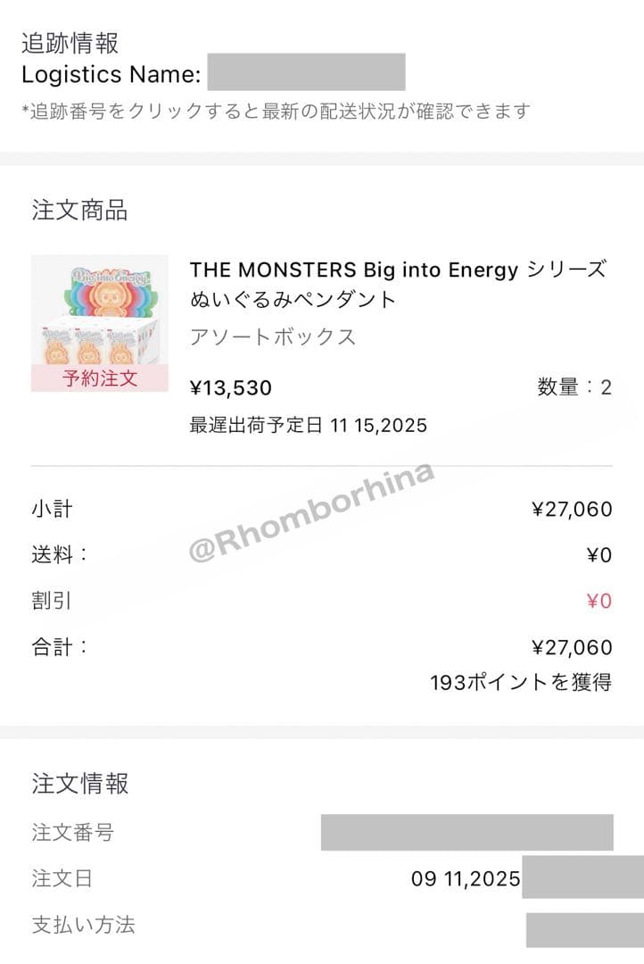 ポップマート ラブブ Big into Energy アソート 2BOX ポップマート ラブブ Big into Energy アソート 2BOX