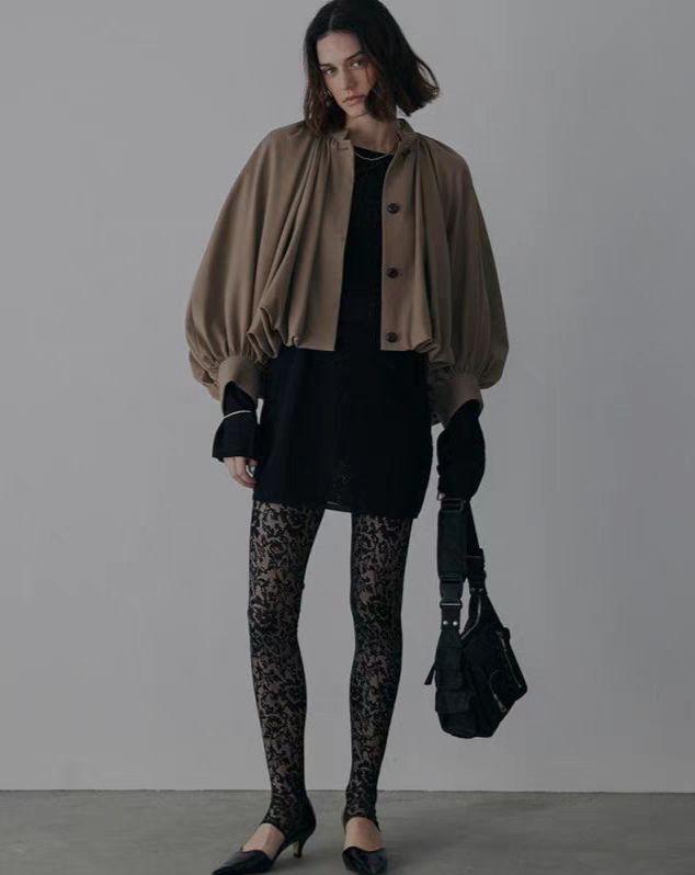 【Ameri】 BALLOON SHORT BLOUSON