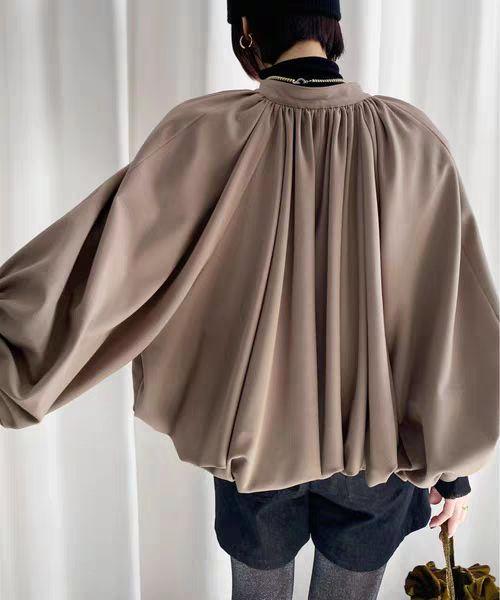 【Ameri】 BALLOON SHORT BLOUSON