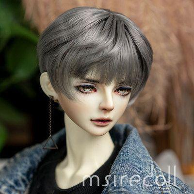 K68 BJD 1/3 人形 ドール ウィッグ カツラ 耐熱 ハンドメイド