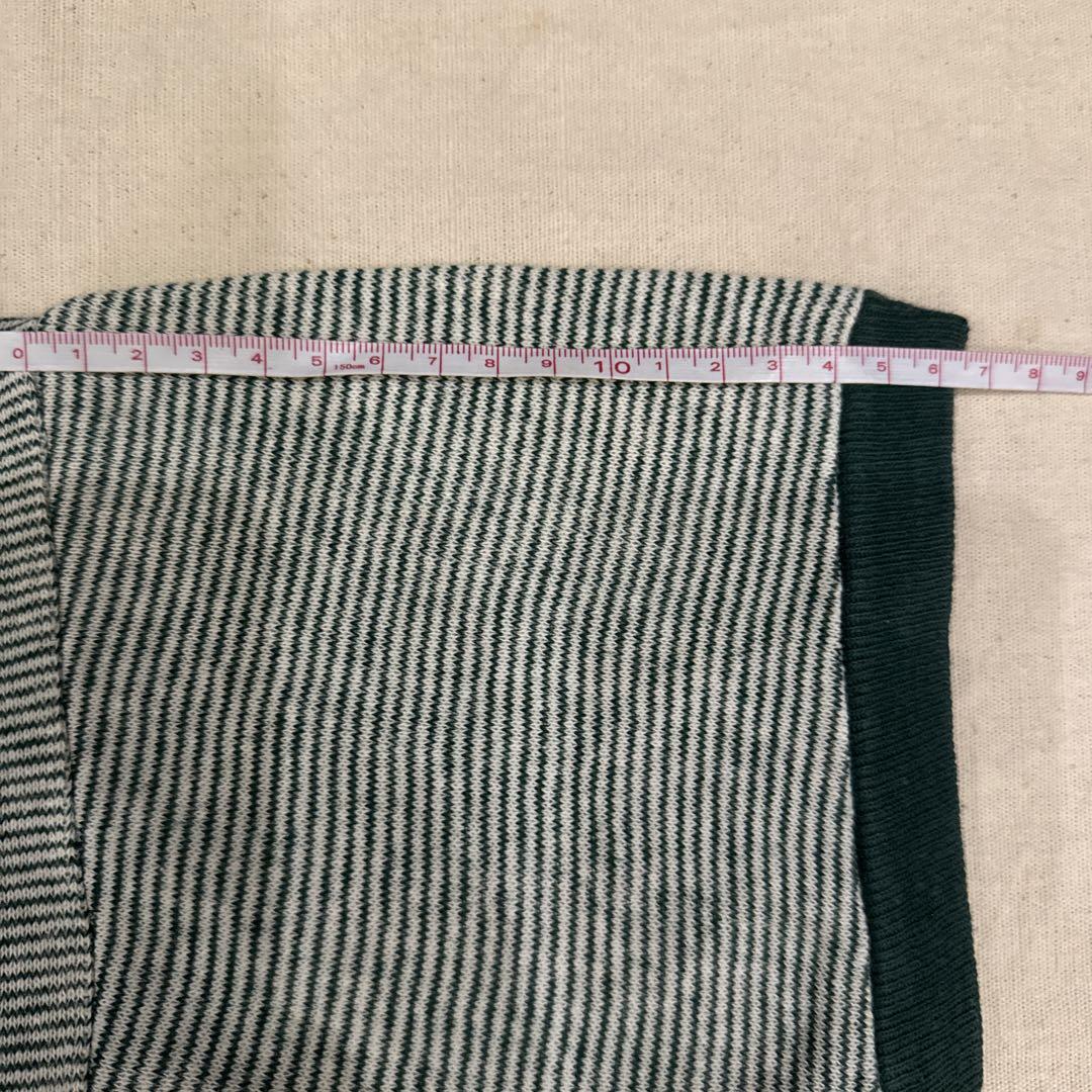 60s VINTAGE S/S SWEATSHIRT BORDER GREEN 画像12