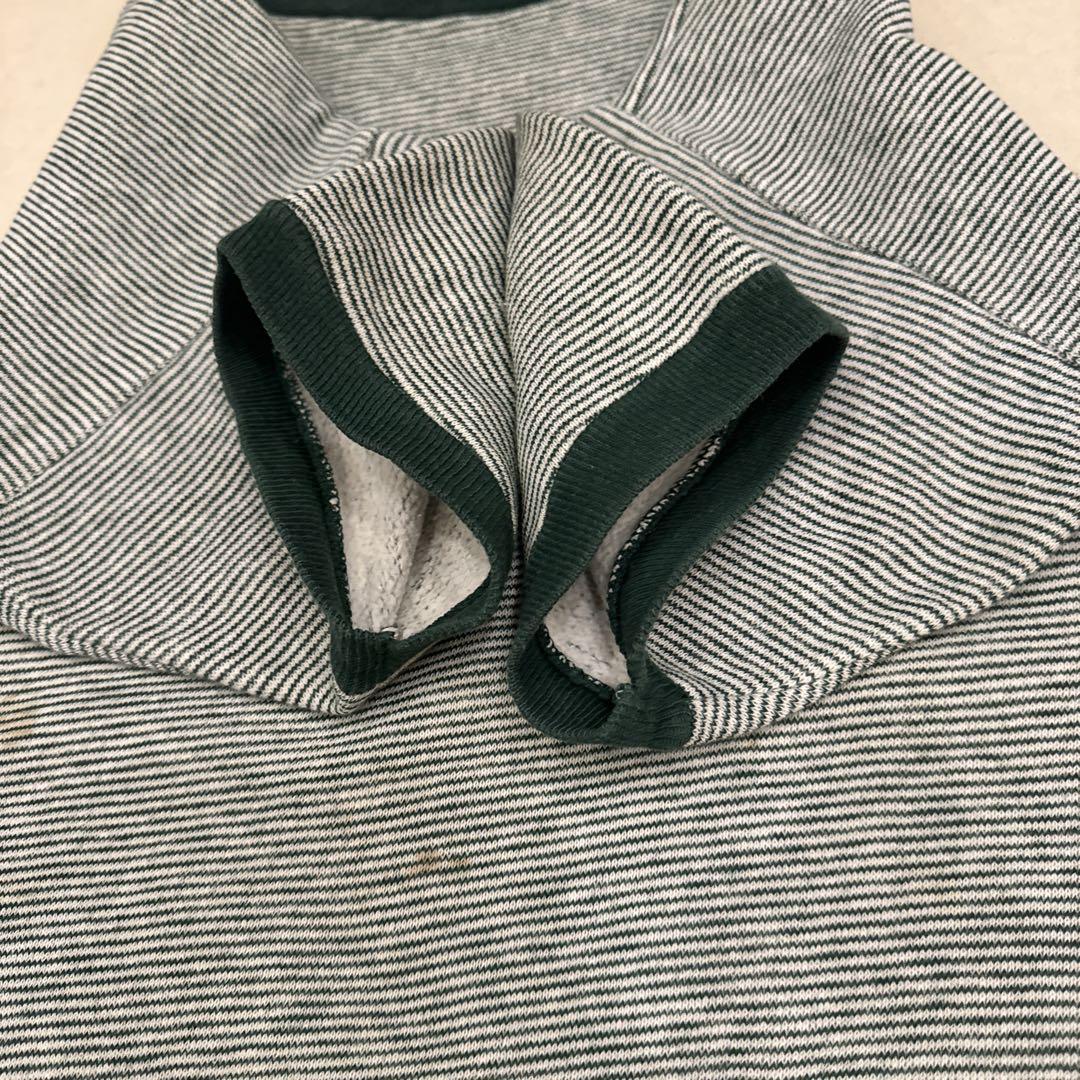 60s VINTAGE S/S SWEATSHIRT BORDER GREEN 画像8