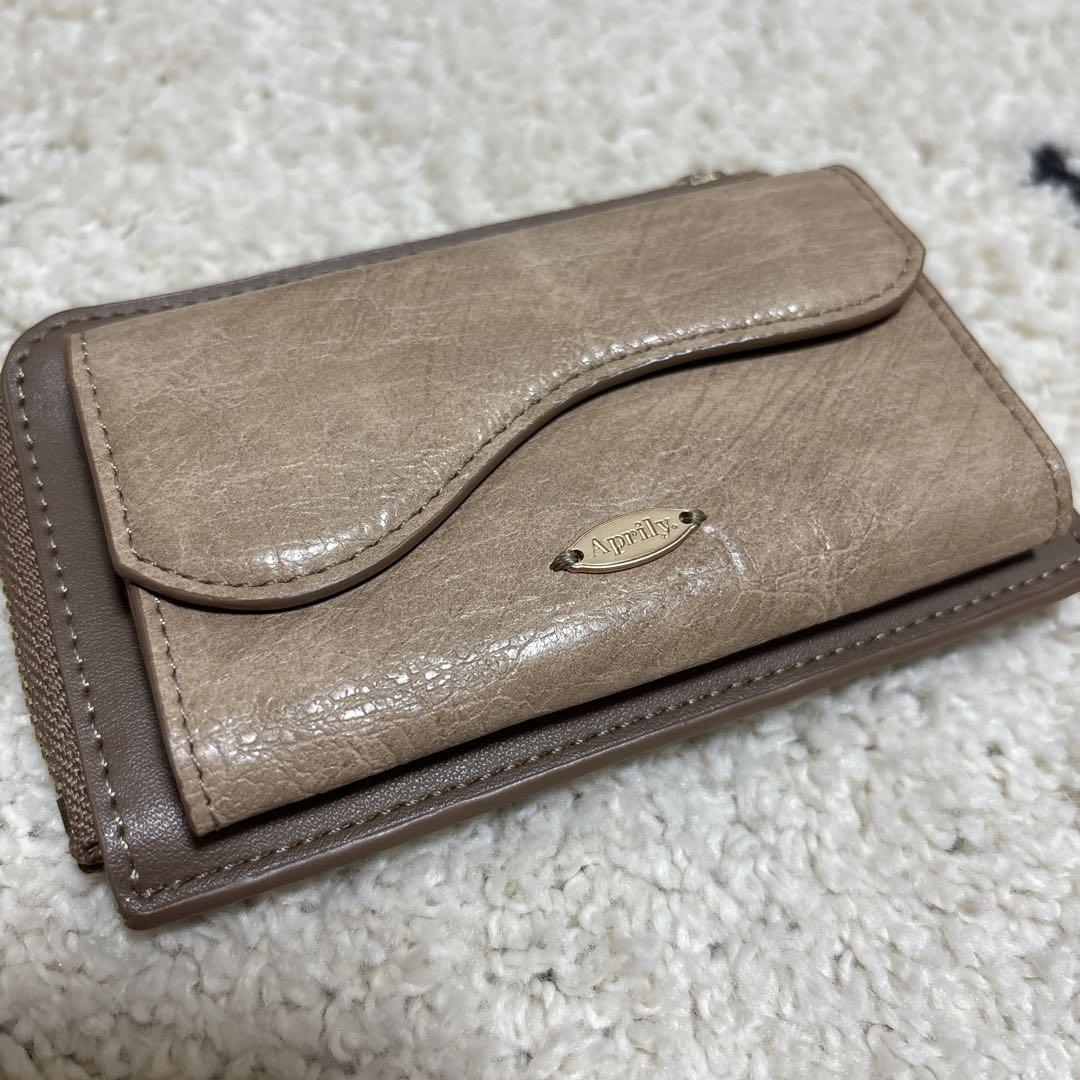 Ruby　aprily アプリリー ARフラップミニウォレット Ruby様専用 aprily アプリリー ARフラップミニウォレット