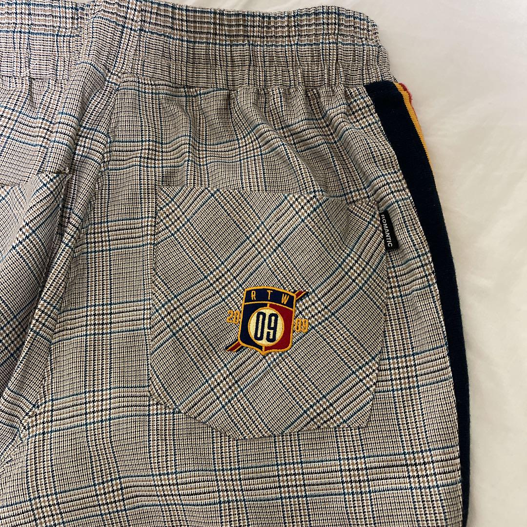 豊富な人気 ロマンティッククラウン パンツ 5svHl-m61221048050 チェックスラックス HOT人気SALE