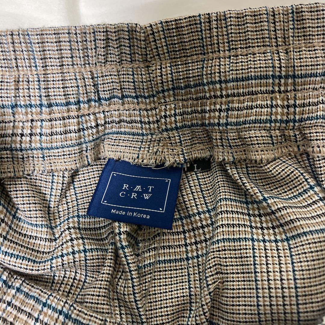 豊富な人気 ロマンティッククラウン パンツ 5svHl-m61221048050 チェックスラックス HOT人気SALE