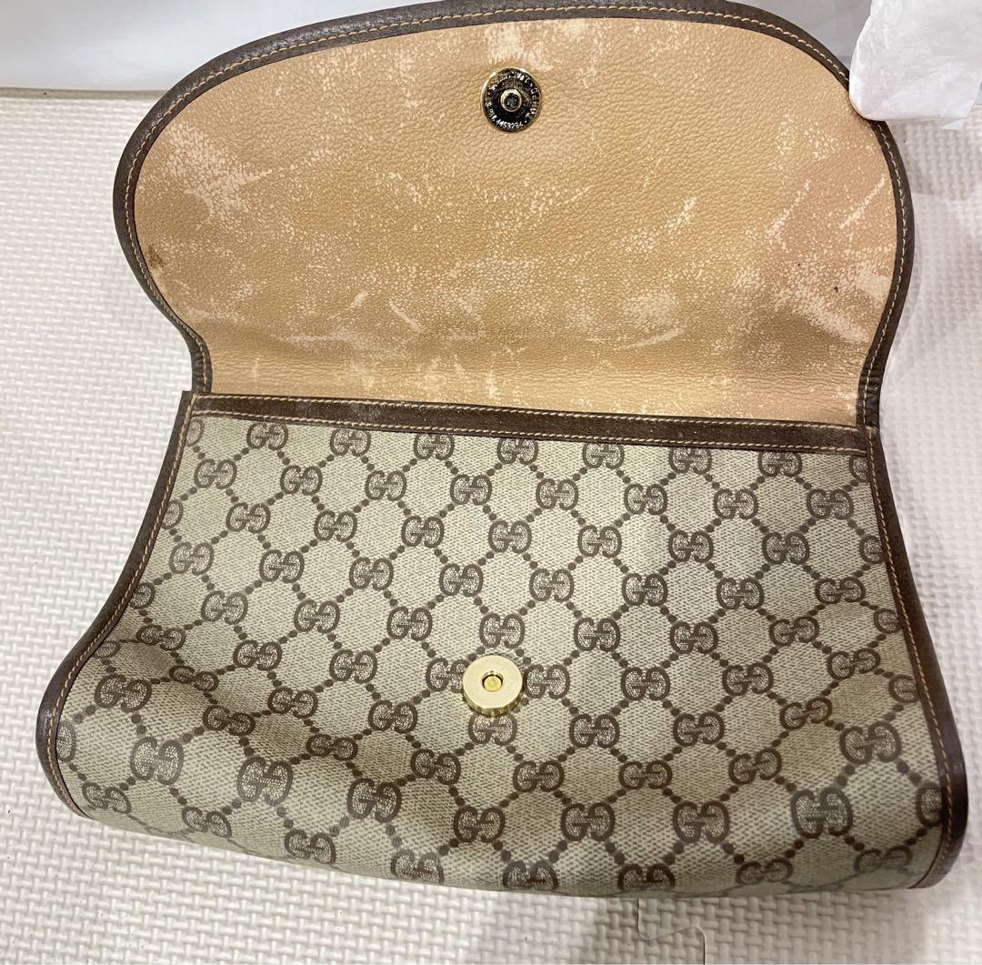LK004 GUCCI グッチ  シェリーライン　クラッチバッグ　セカンドバッグ
