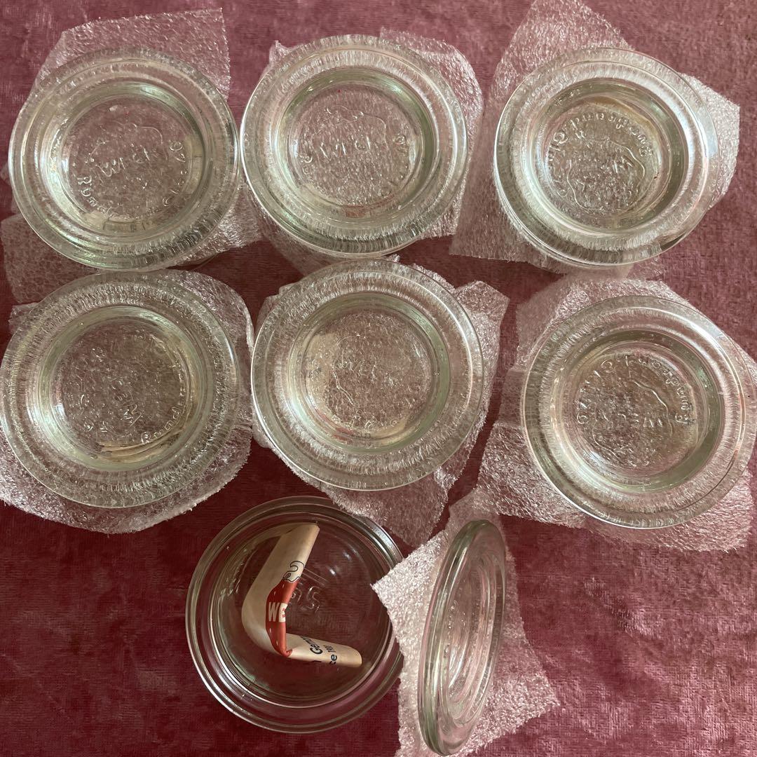 ウェック モールドシェイプ ガラスキャニスター 25ml ⭐︎7個