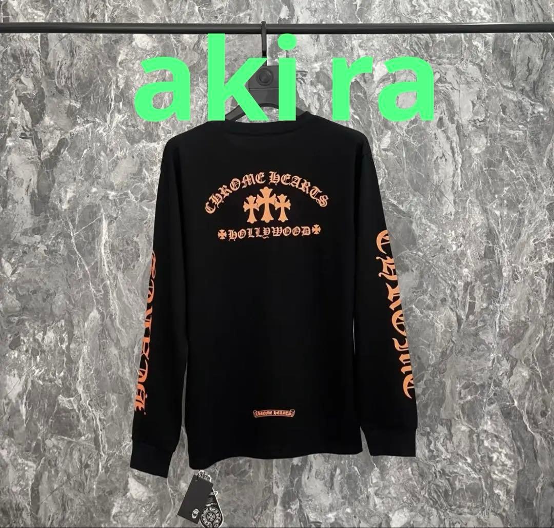 タグ付き　レアモデル　24SS TEE クロス 黒　白　ロンT