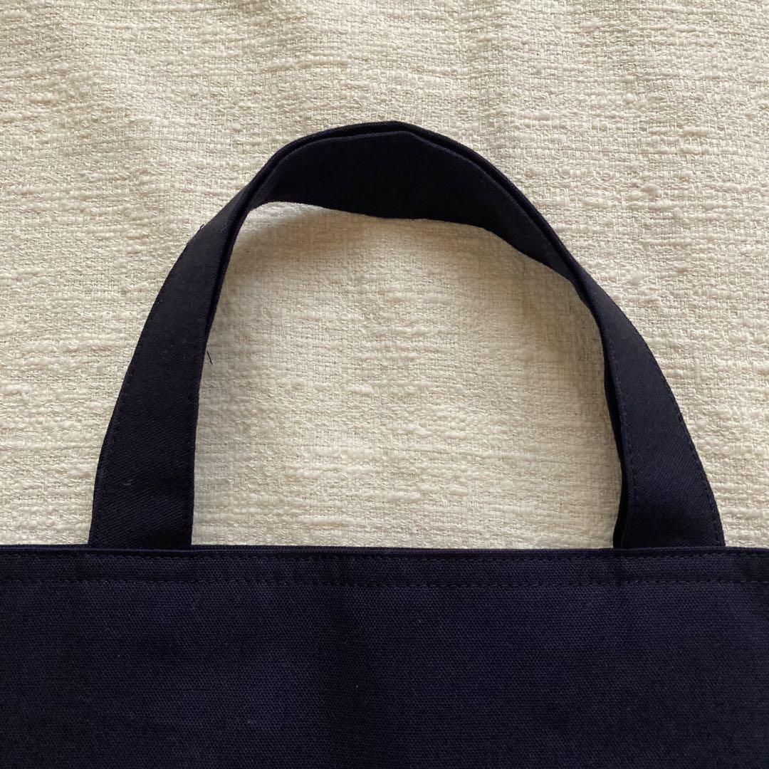 ハッチ！② 花柄フリルレッスンバッグセット　ネイビー