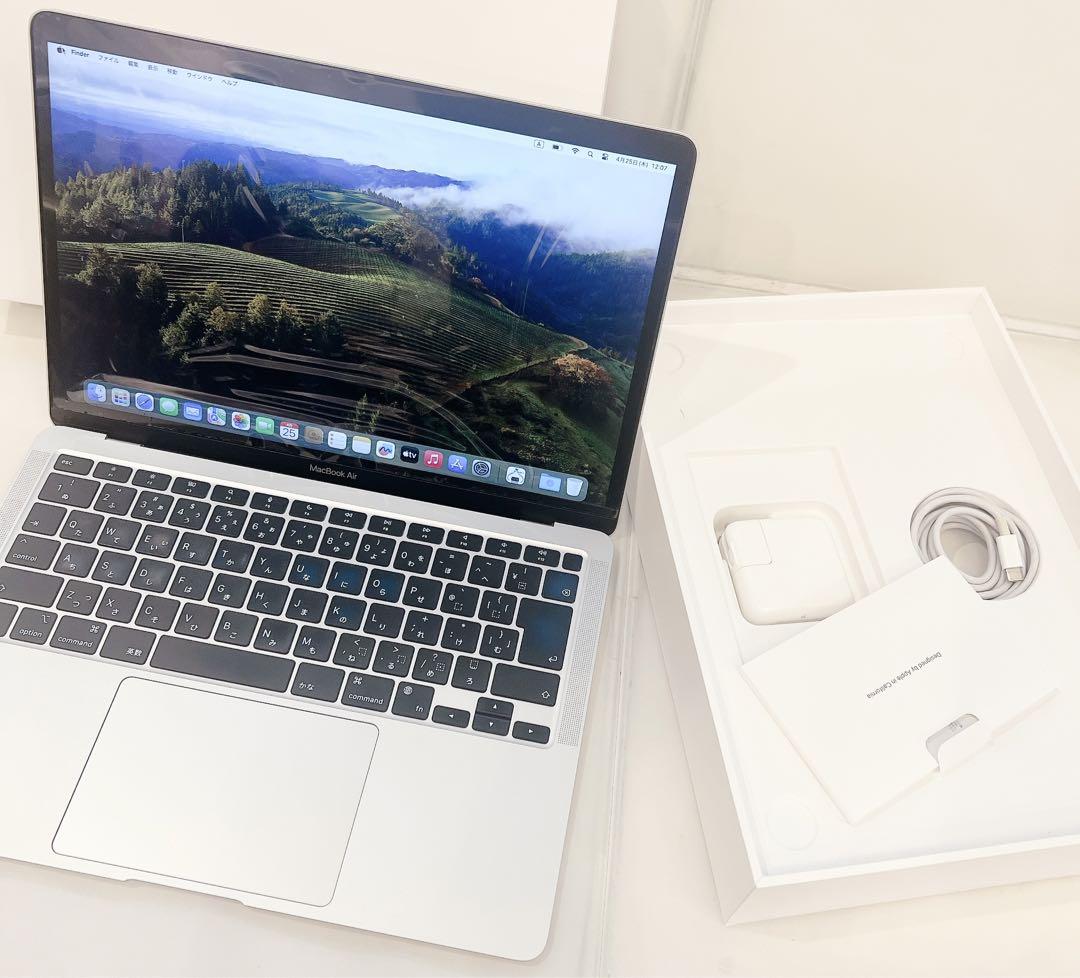 美品　Apple MacBook air 2020 M1 8GB 256GB