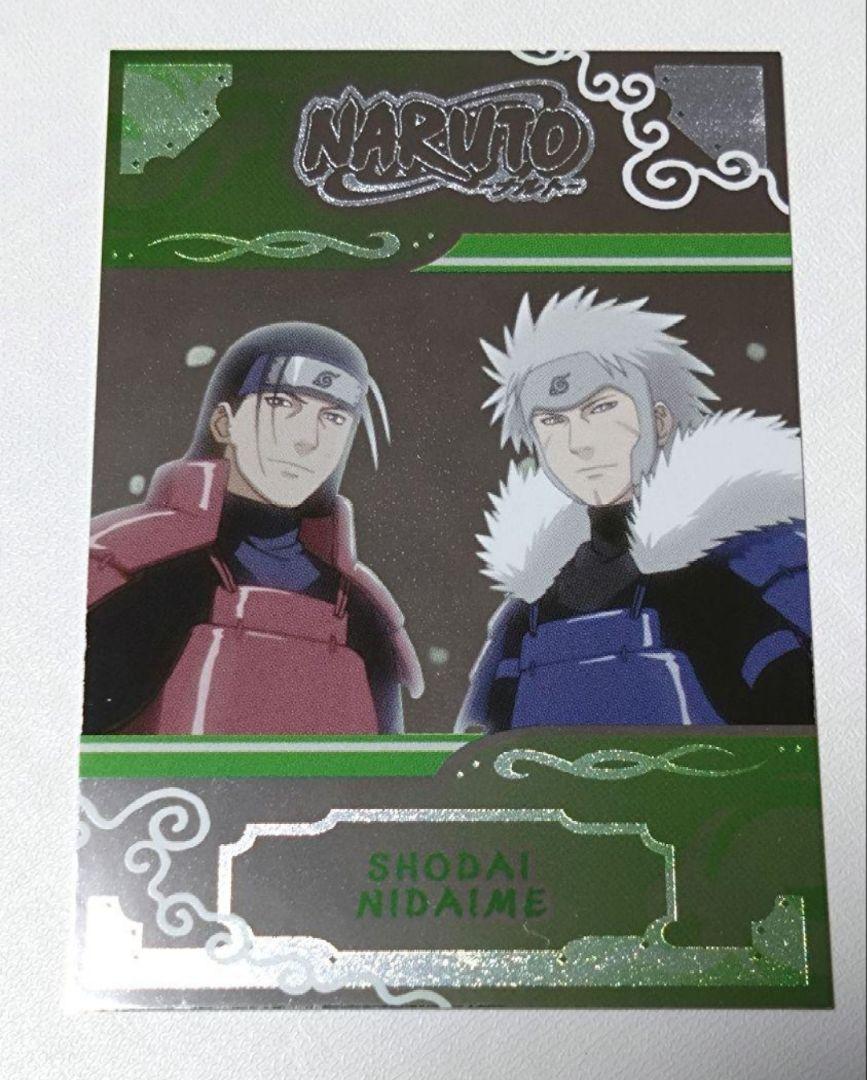 NARUTO エッチングカード 初代 二代目 千手柱間 千手扉間 レア