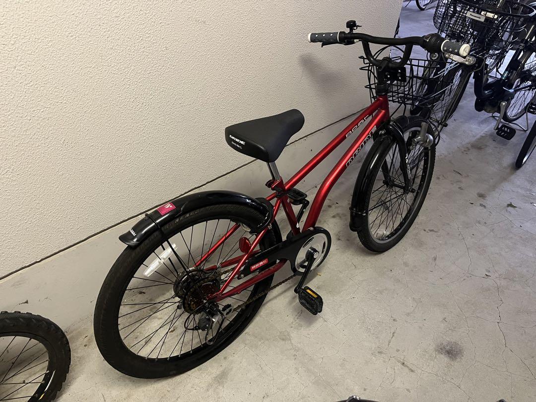 福岡市引き取り限定　あさひキッズ自転車　24インチ　美品
