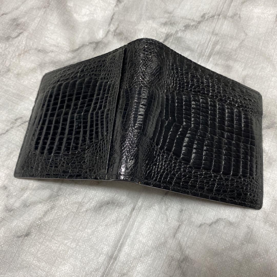 クロコダイルレザー 二つ折り財布 GENUINE CROCODILE SKIN