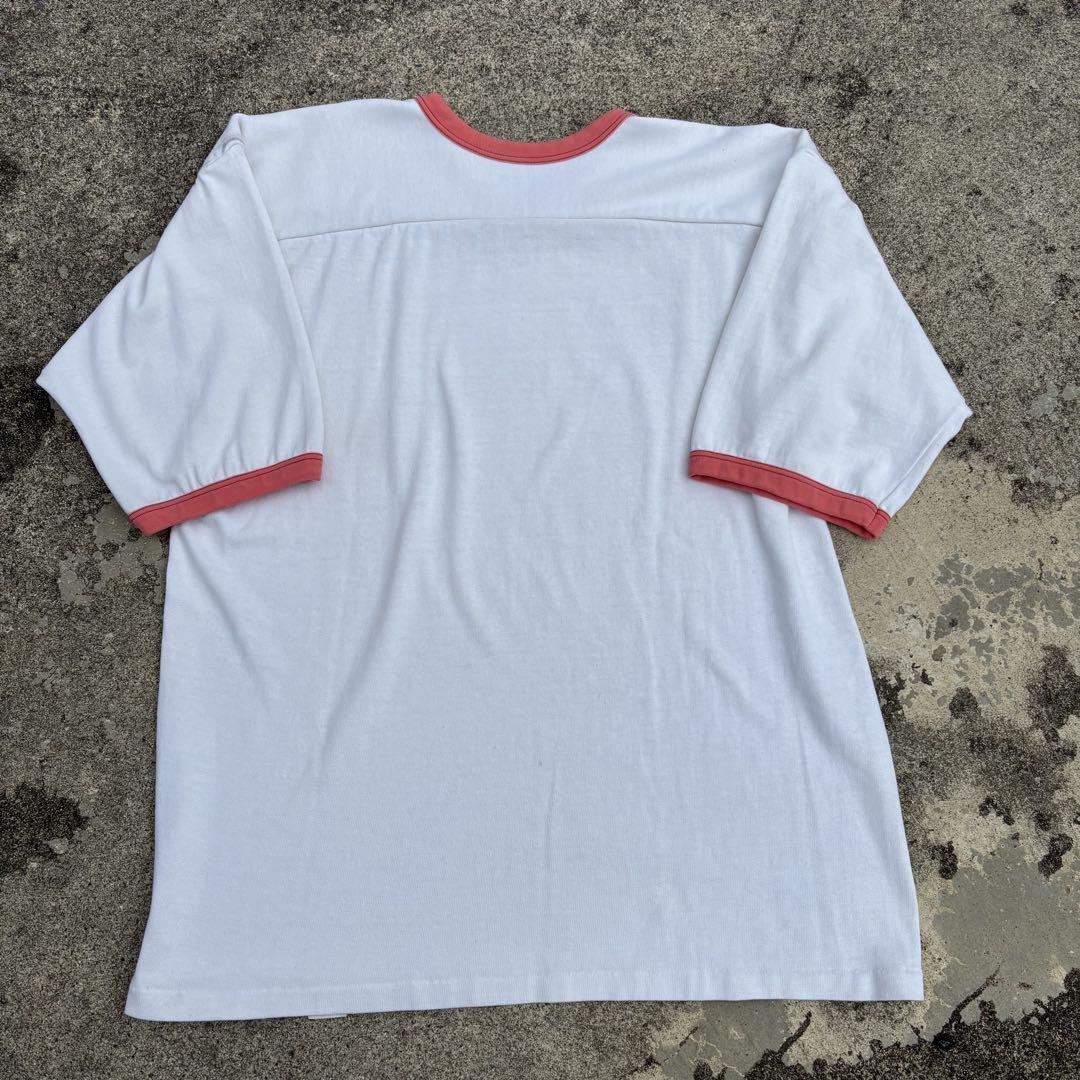 70-80s USA製　RUSSELL ATHLETIC フットボールシャツ　L