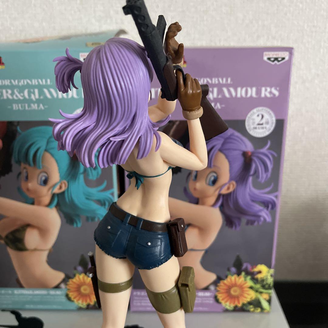 GLITTER＆GLAMOROUS　ブルマ　全2種 ドラゴンボール ブルマ GLITTER&GLAMOURS 全2種まとめ売り