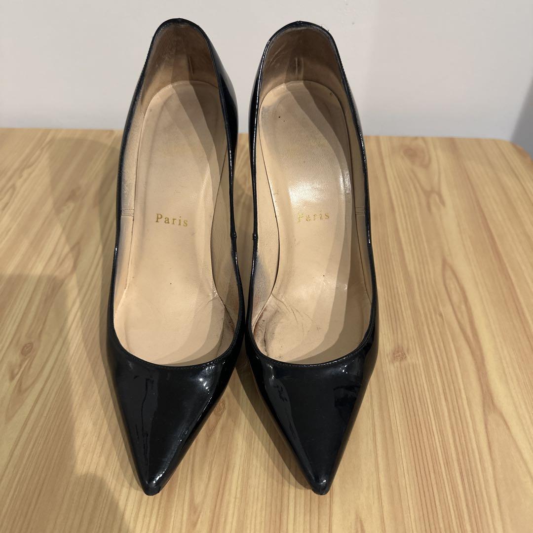 Christian Louboutin ブラック ピンヒール36.5サイズ
