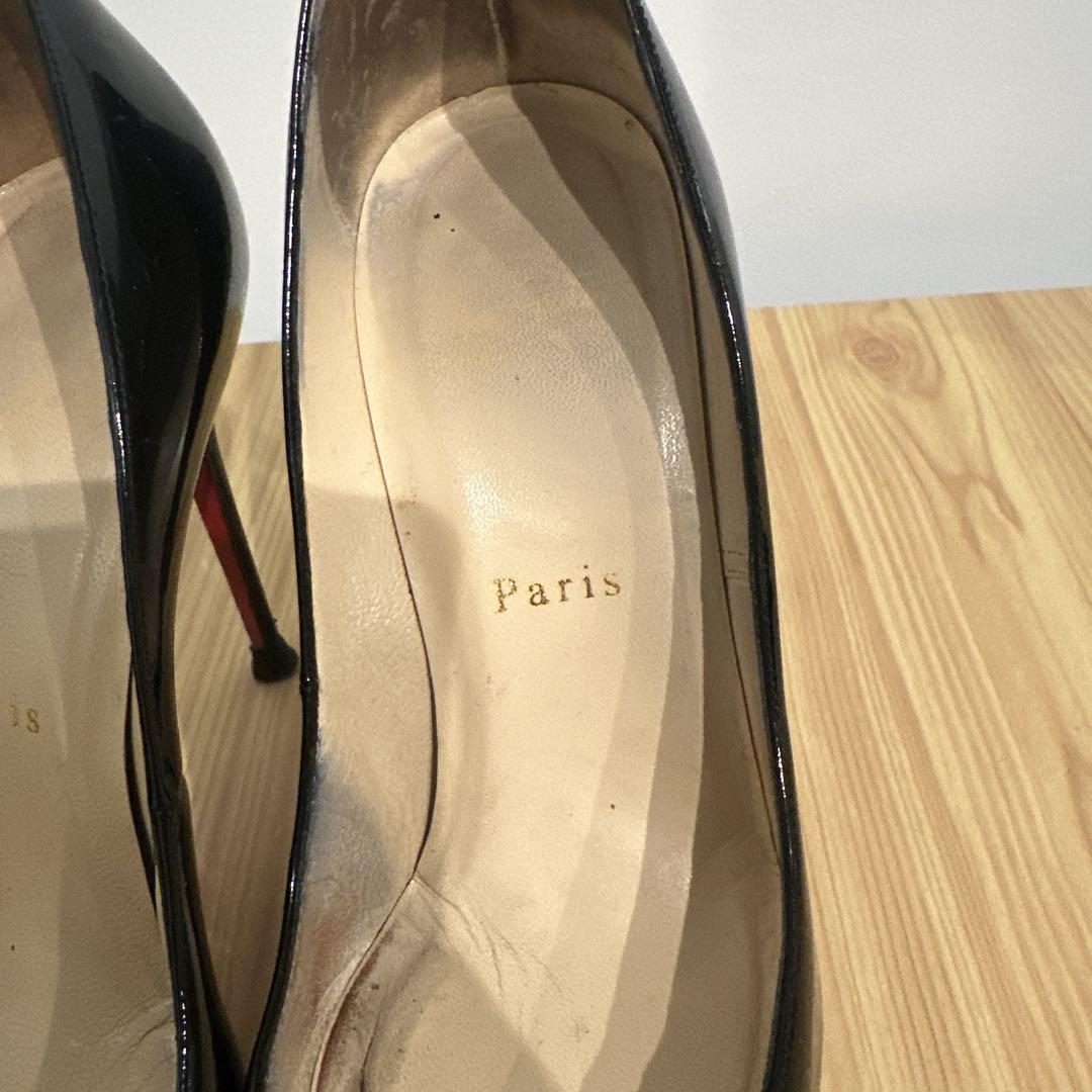 Christian Louboutin ブラック ピンヒール36.5サイズ