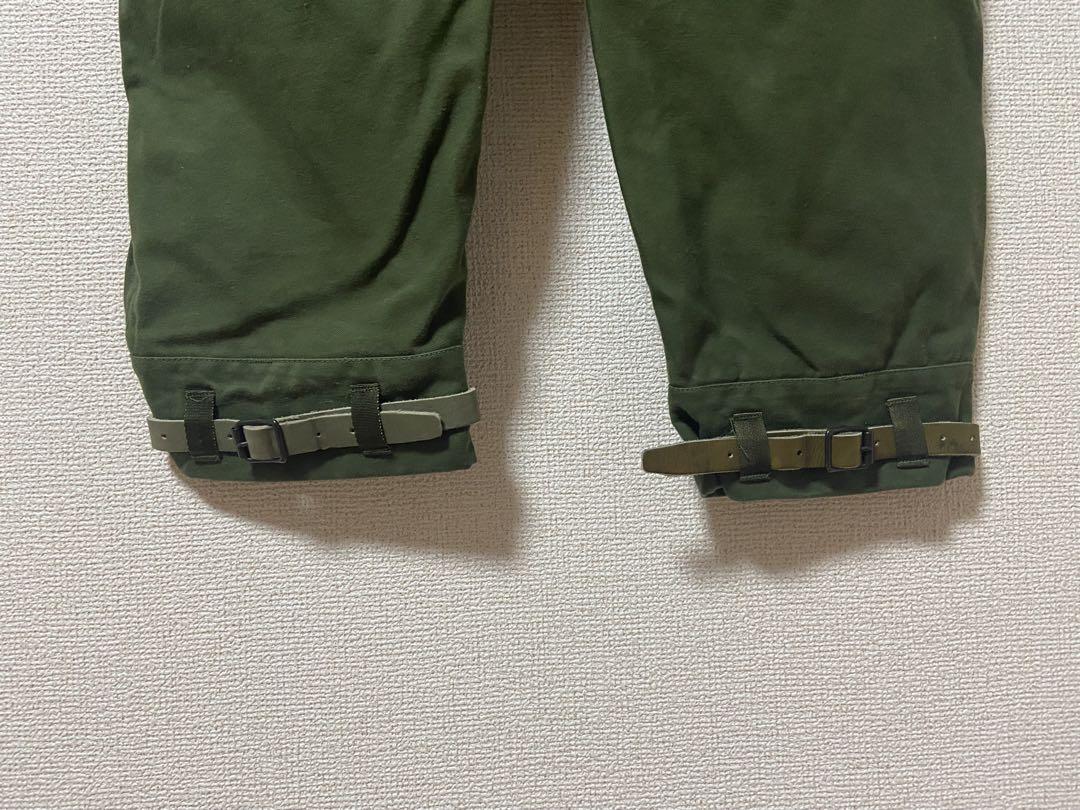 スウェーデン軍 M59 パンツ リペア 前期 すそベルト付き C48実寸