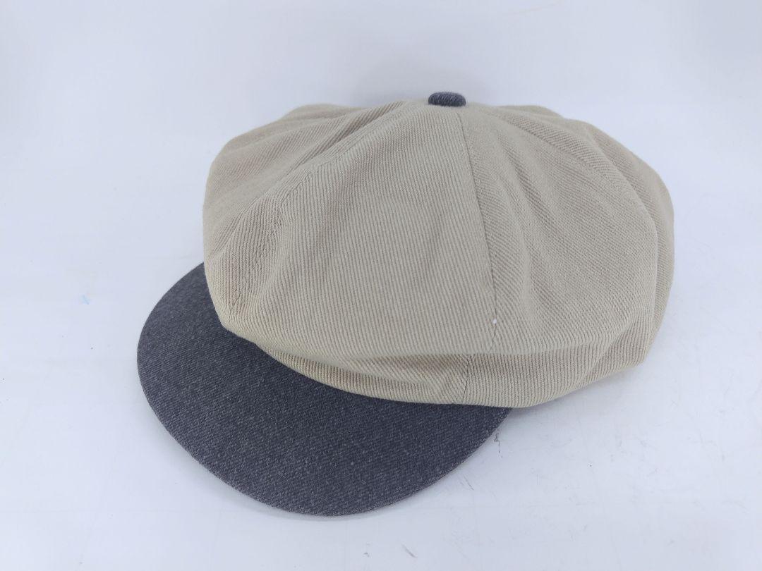 ブルコ/NEWS BOY CAP-カラー(BEIGE)F