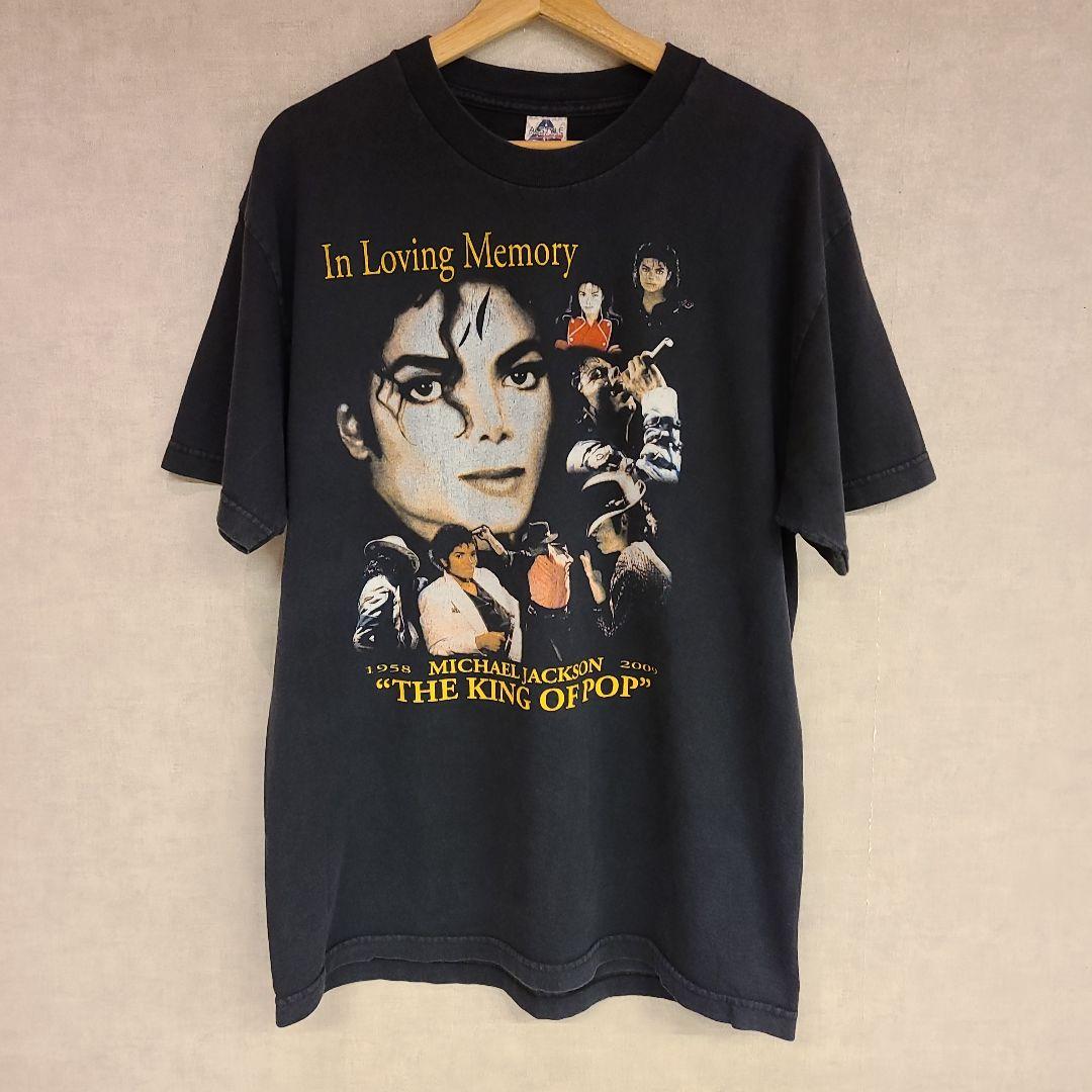 2009年ノンオフィシャル　マイケルジャクソン　追悼TEE メモリアル サイズL