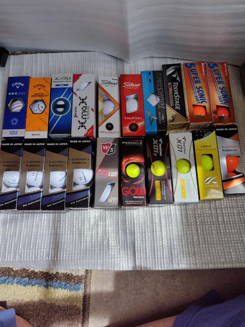 ゴルフボール5打（Callaway, Srixon, Titleist..他）
