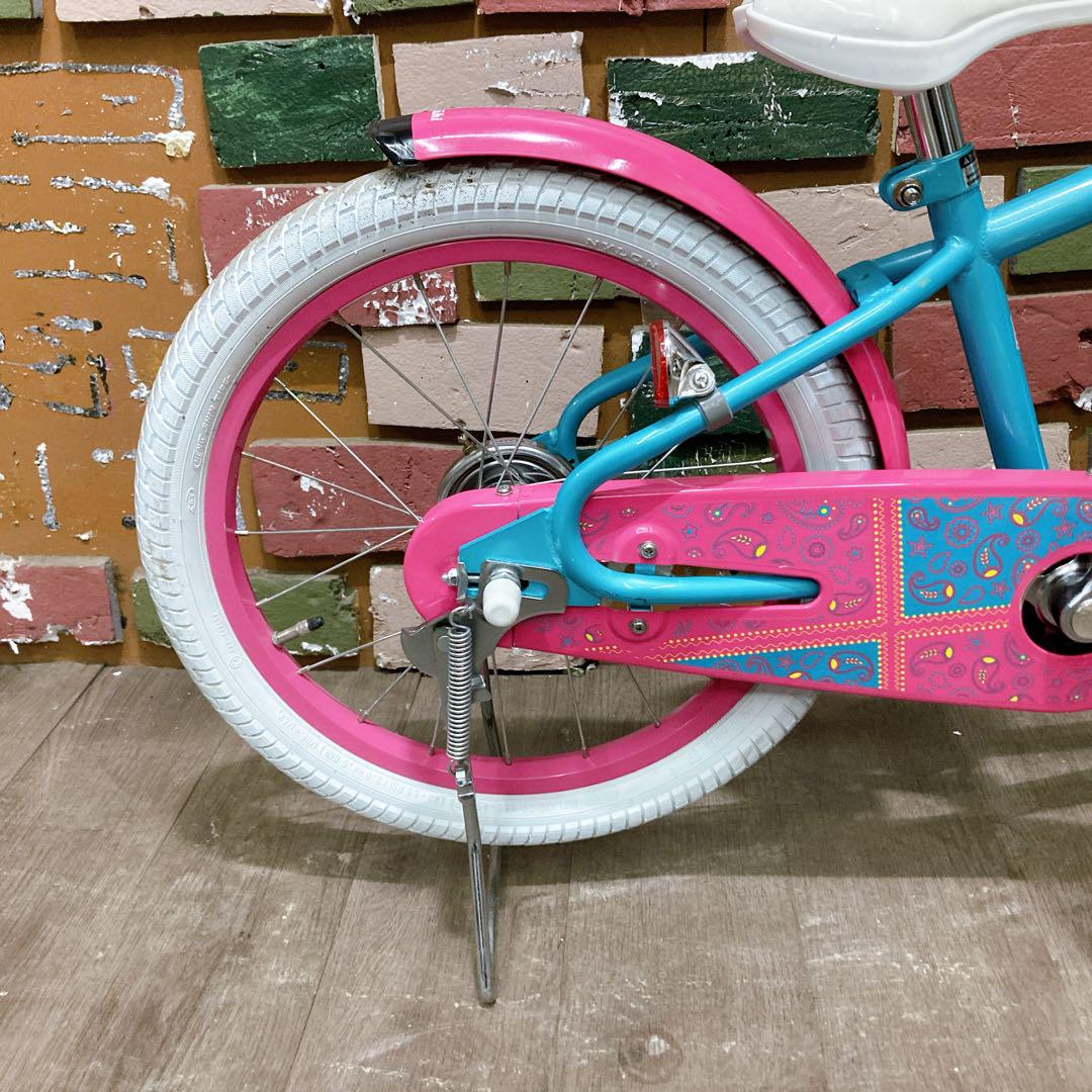 Cエリア価格 子供用自転車 DUALLY GIRL 水色×ピンク 18インチ Cエリア価格 子供用自転車 DUALLY GIRL 水色×ピンク 18インチ